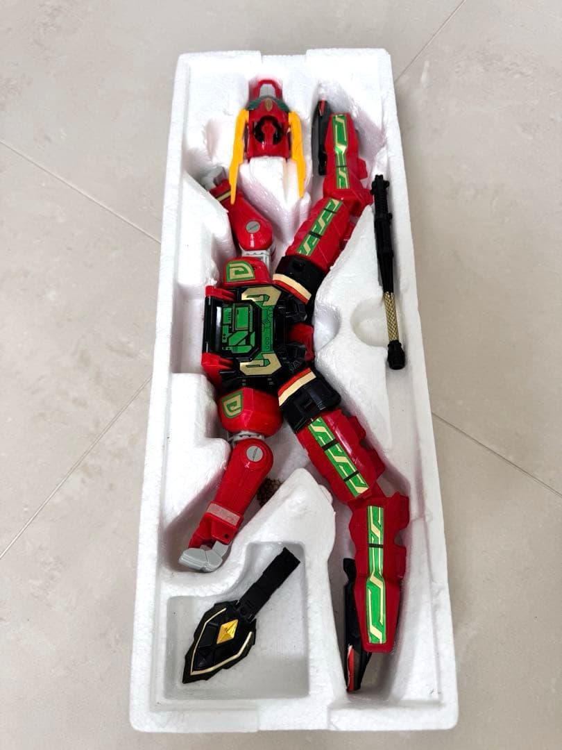 当時物　五星合体　ダイレンジャー　ＤＸ　大連王　箱付き