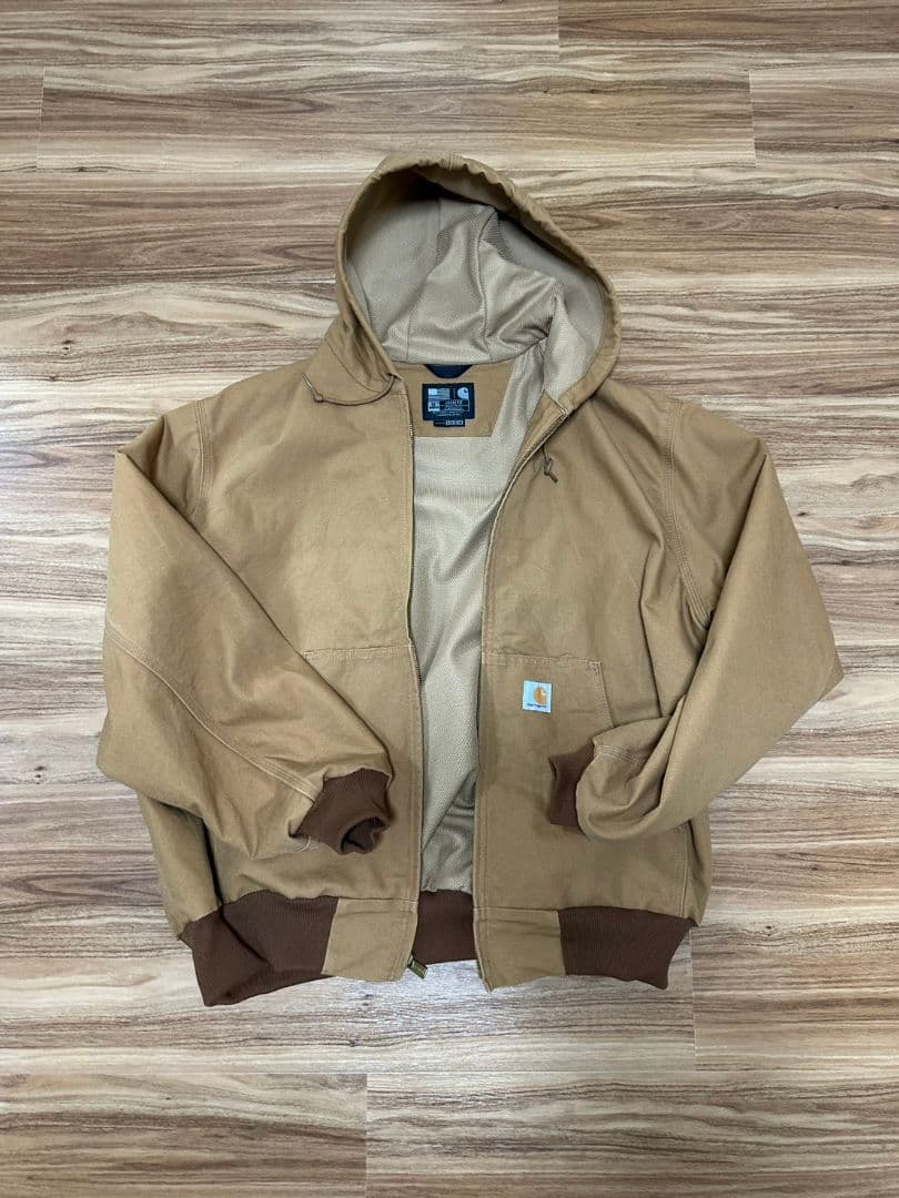 Carhartt ベージュ ルーズフィット ジャケット XL