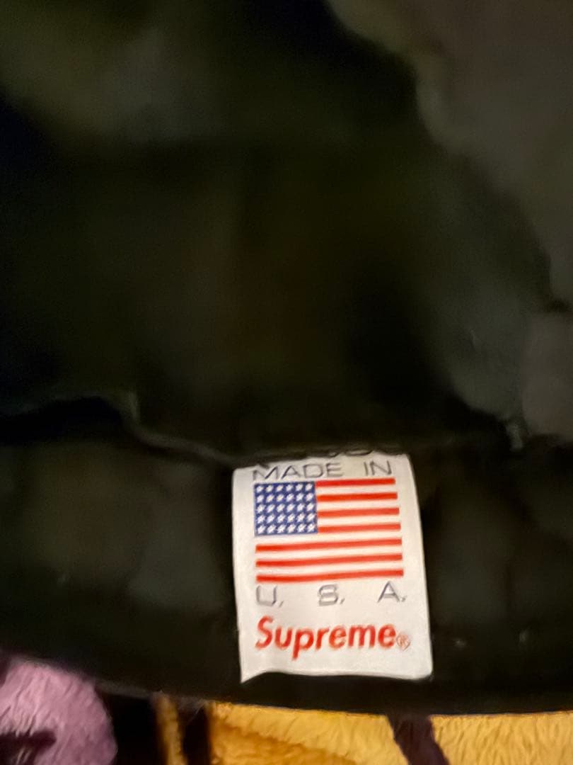 Supreme コーデュロイ ブラックキャップ