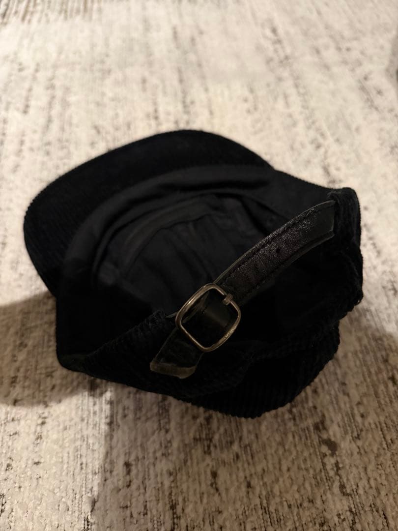 Supreme コーデュロイ ブラックキャップ