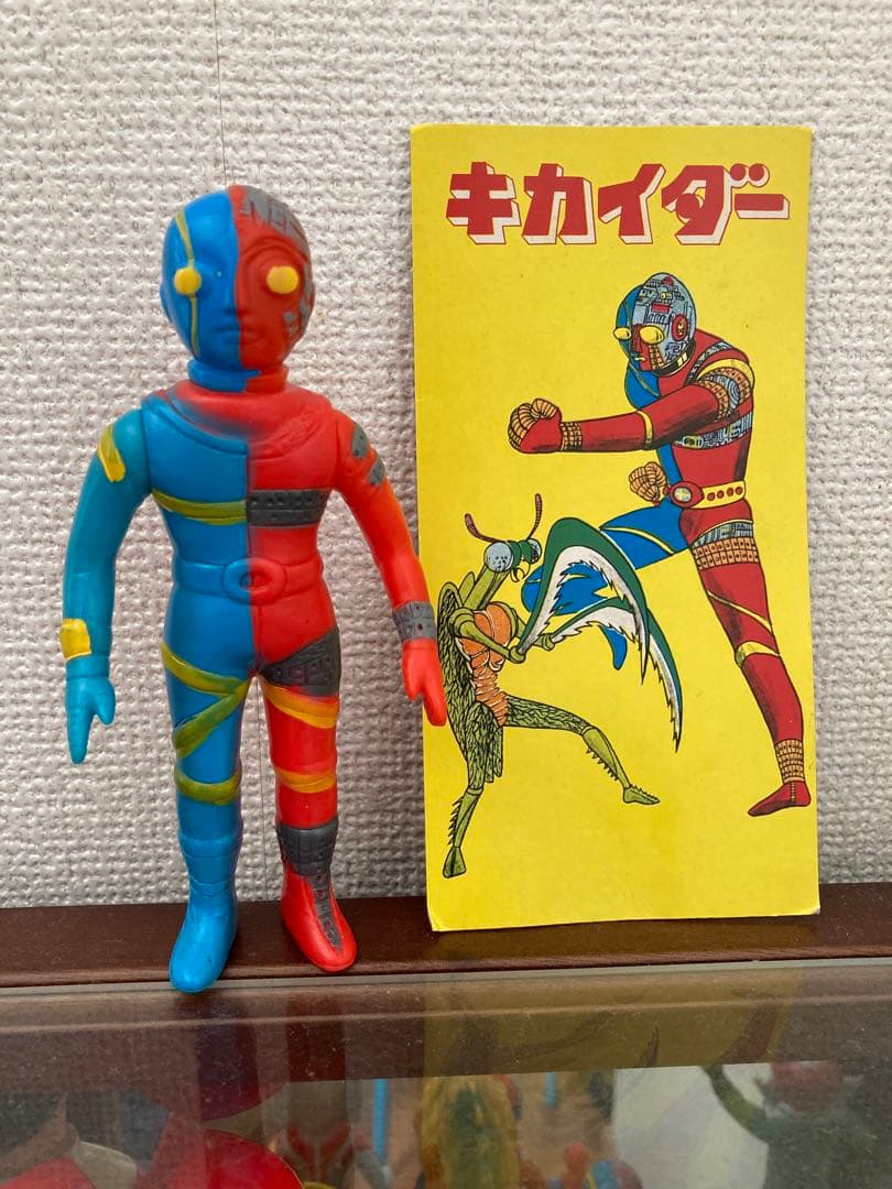 無版権　当時物　パチ　キカイダー　ソフビ　ビンテージ　美品