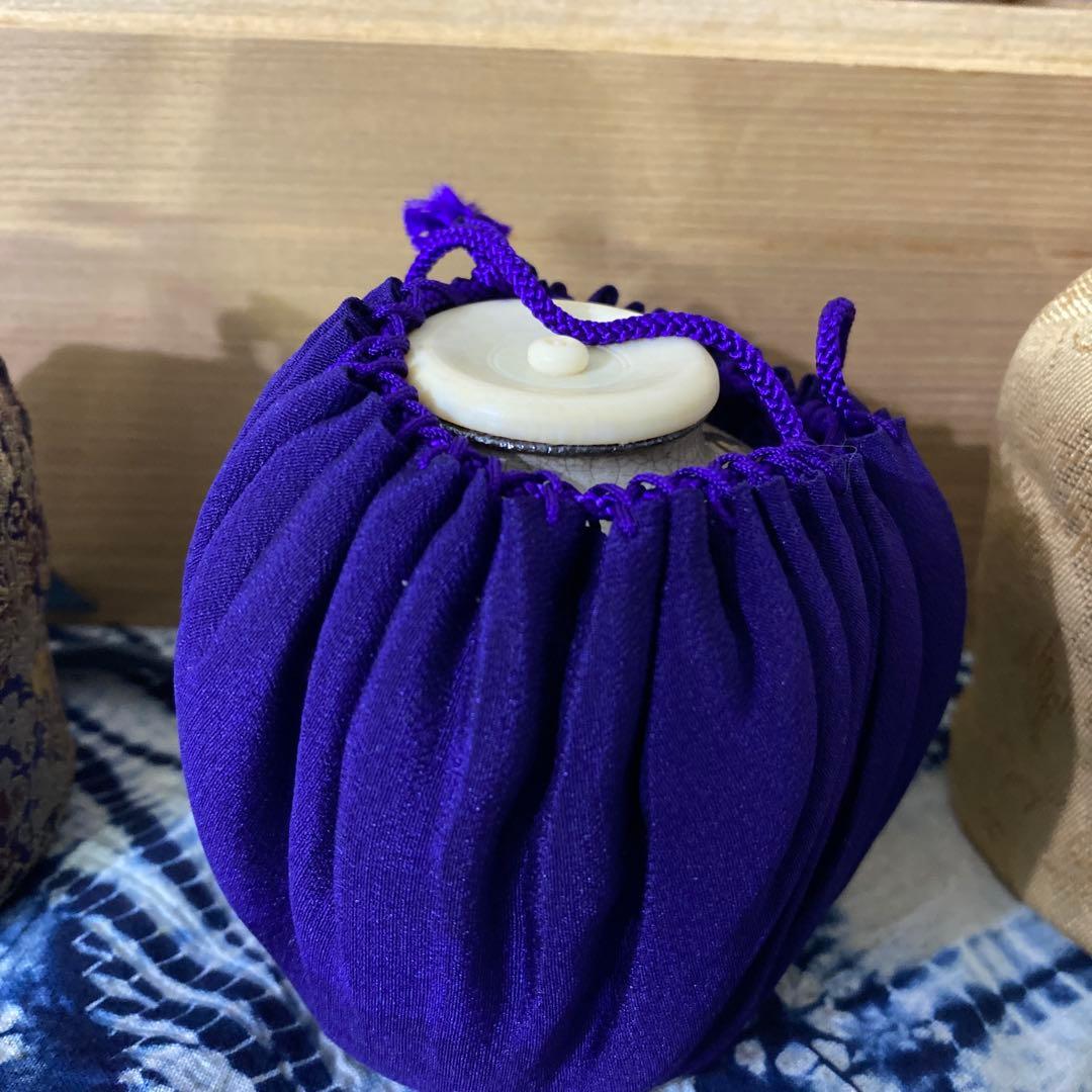 時代　絵志野　茶入　茶道具