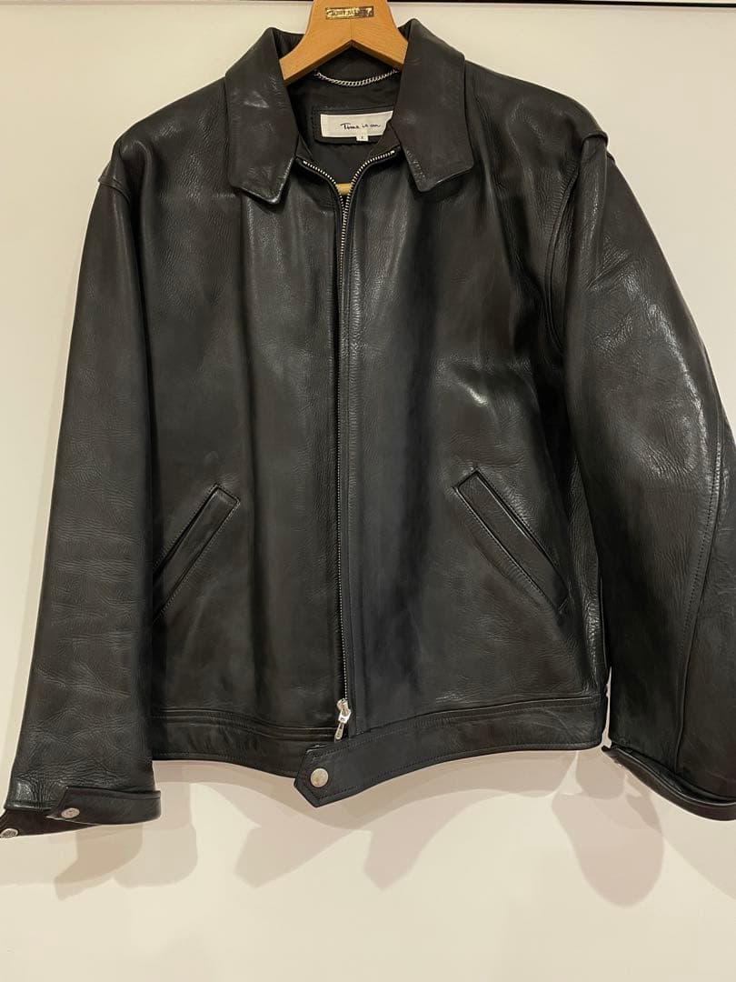 【ZIAS LEATHER JACKET】　サイズ1