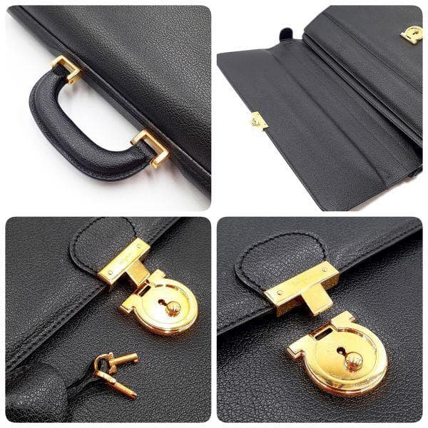 ◆美品◆ サルヴァトーレフェラガモ ビジネスバッグ ハンドバッグ 鞄 ガンチーニ