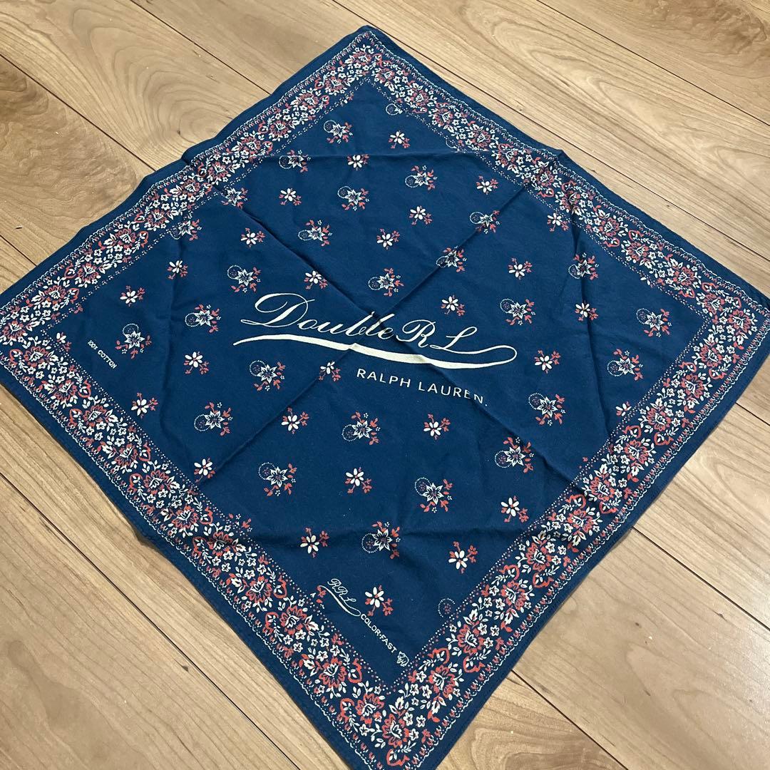 T*N様 Double RL バンダナ ネイビー 花柄