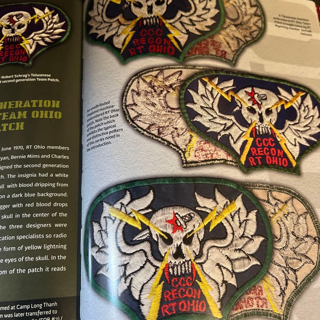 60年代　実物CCC RECON パッチ　RT　OHIO ベトナム戦　特殊部隊