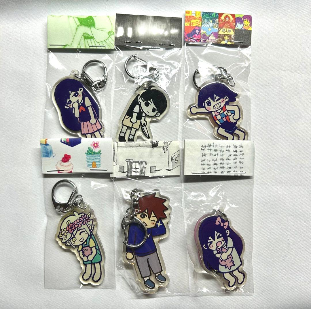 omori DANGLING Acrylic Keychains 全種類セット