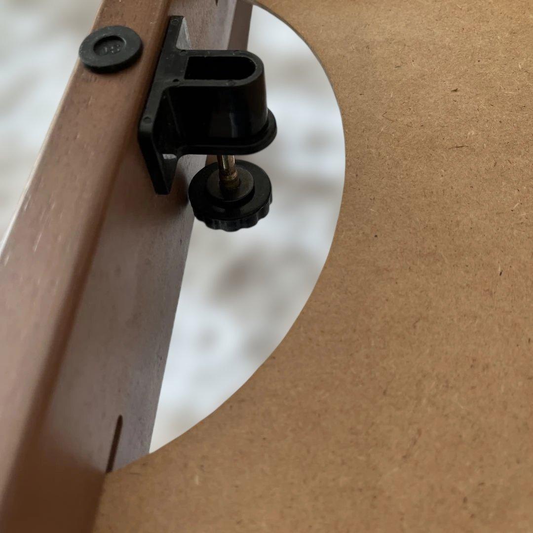 ニトリこたつ機能付き　長方形テーブル　ブラウン木目調木製こたつ シンプルデザイン