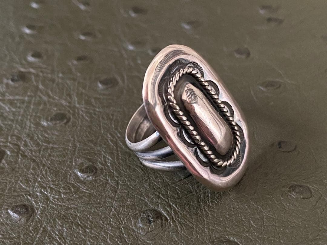 Joe H Quintana（JHQ）リビルド リング サイズ約16号❗️コチティ