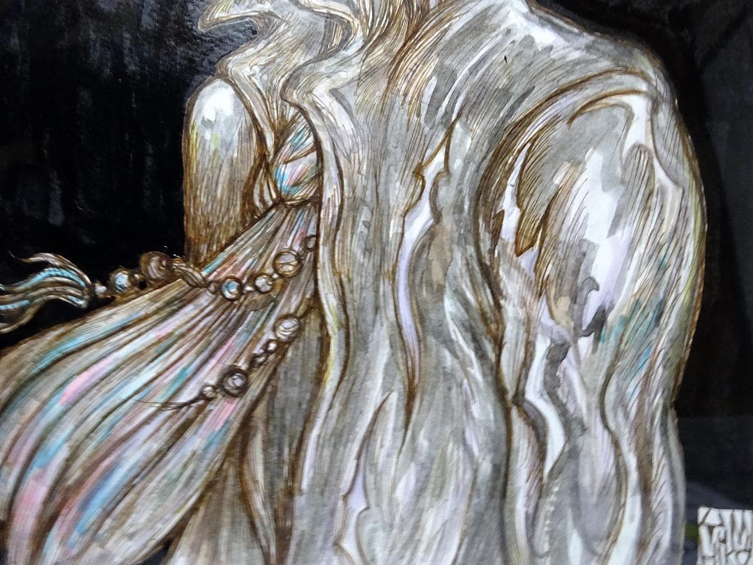 #希少 #レア #天野弓彦 #オーダー原画 # #サイン入 #保証書 #共箱