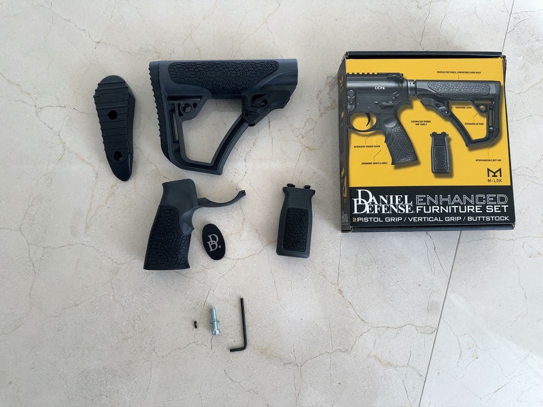 [実物]Daniel Defense エンハンスドグリップセット
