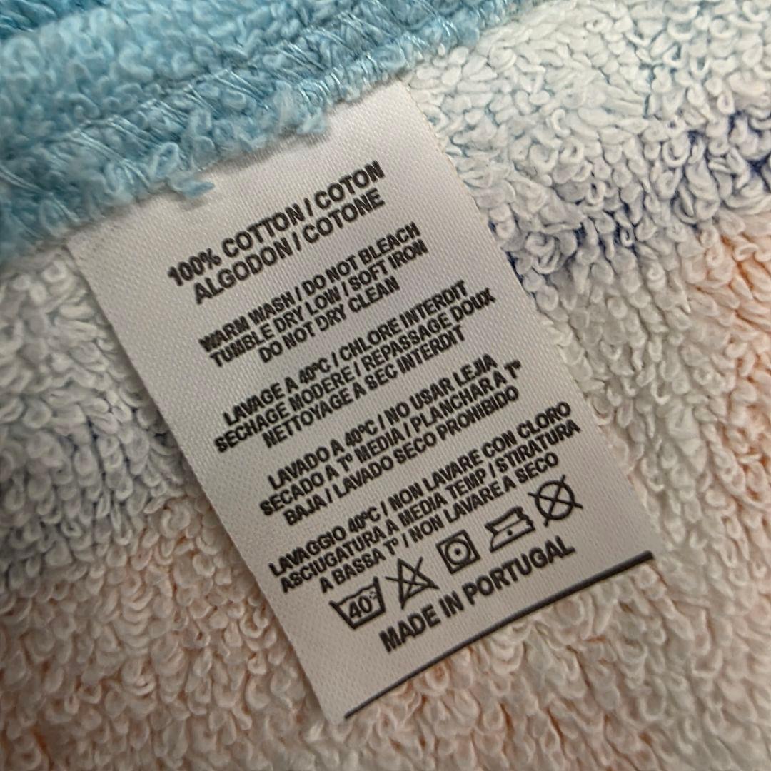 PATEK PHILIPPE　ビーチタオル　大判　オレンジ　マリン