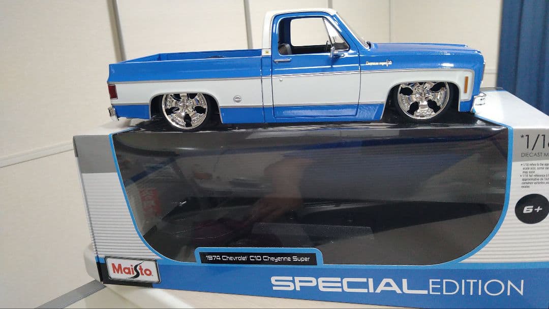 1/18 74 C-10 Pickup Maisto SPLカスタム品