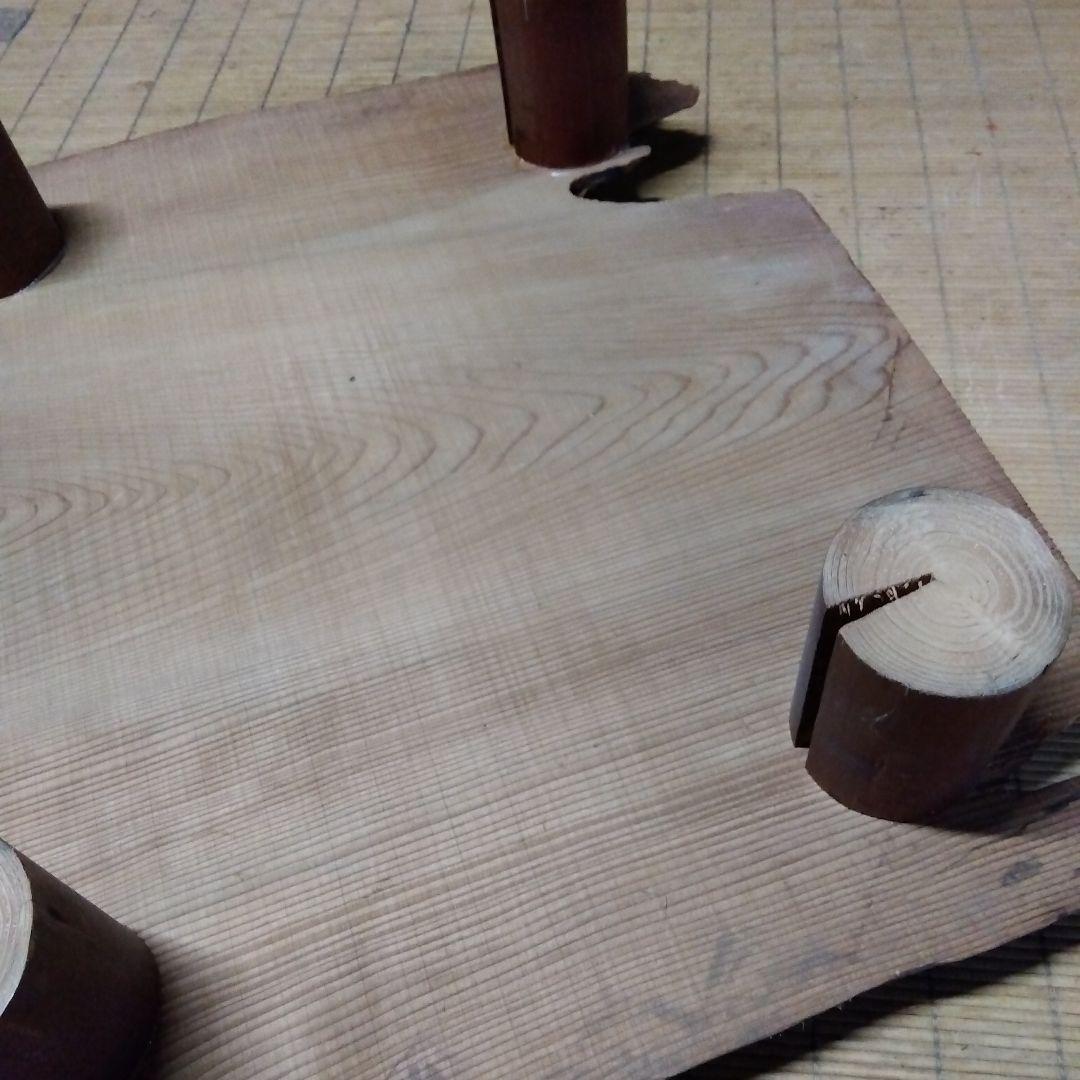 昭和レトロアンティーク天然杉？座卓　テーブル