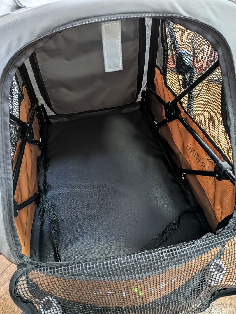 【美品】大型犬・多頭飼いカート「Silver Wing」4輪バギー