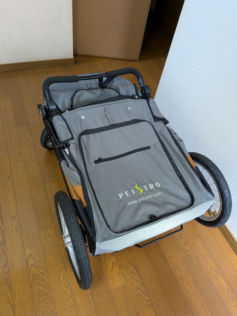 【美品】大型犬・多頭飼いカート「Silver Wing」4輪バギー