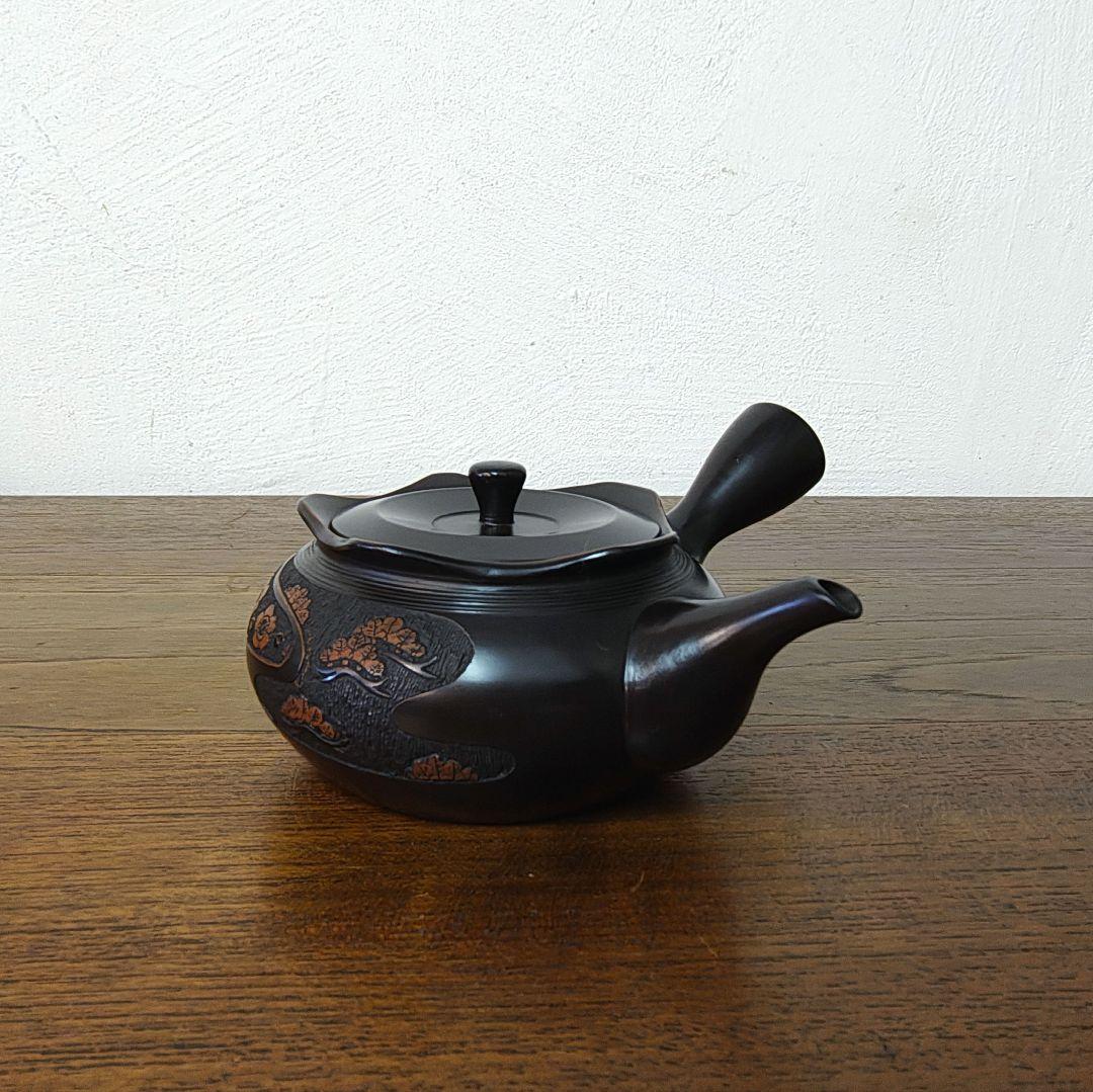 常滑焼【梅原玉堂】急須 茶注