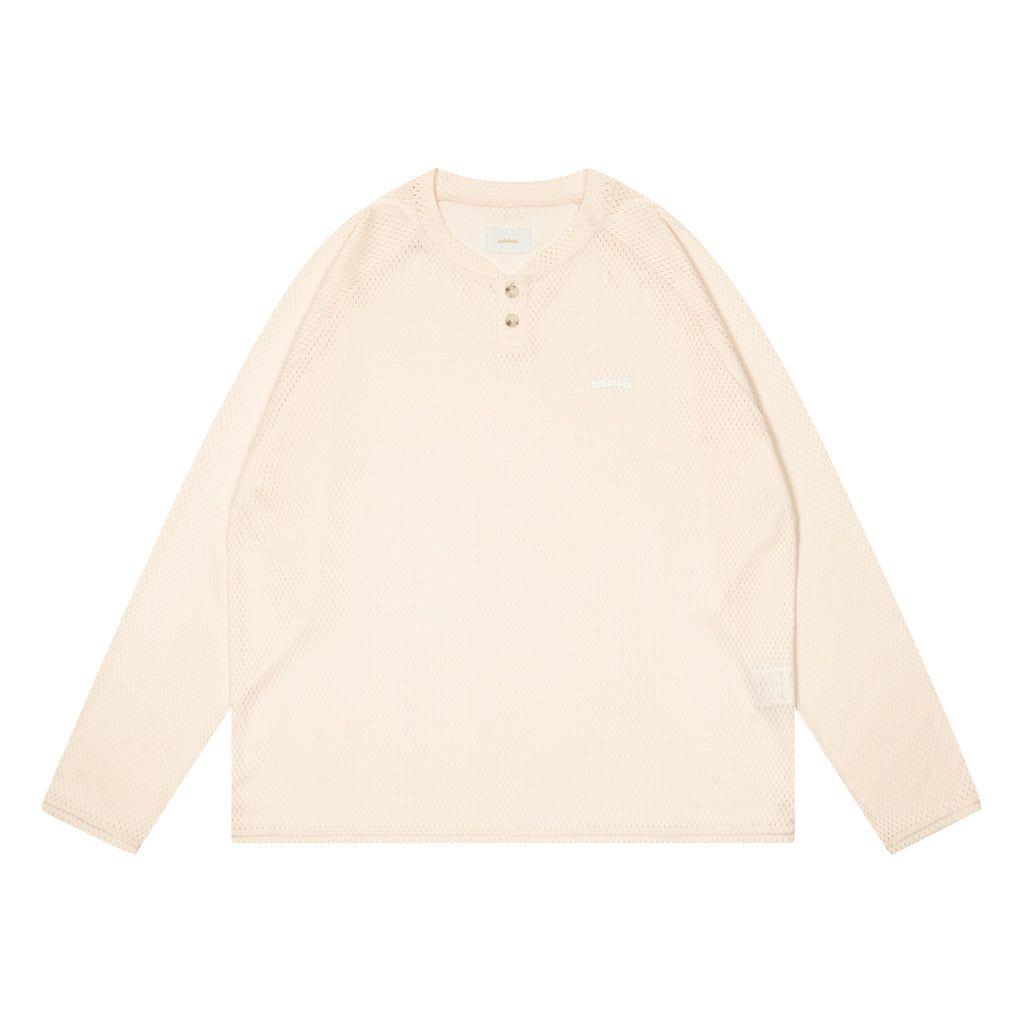 トップス ballaholic Logo Mesh Long Shirt