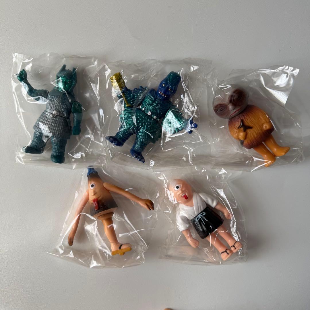 TOMY　大映特撮シリーズ　5種　ソフビ　フィギュア　大魔神　ダイモン　油すまし