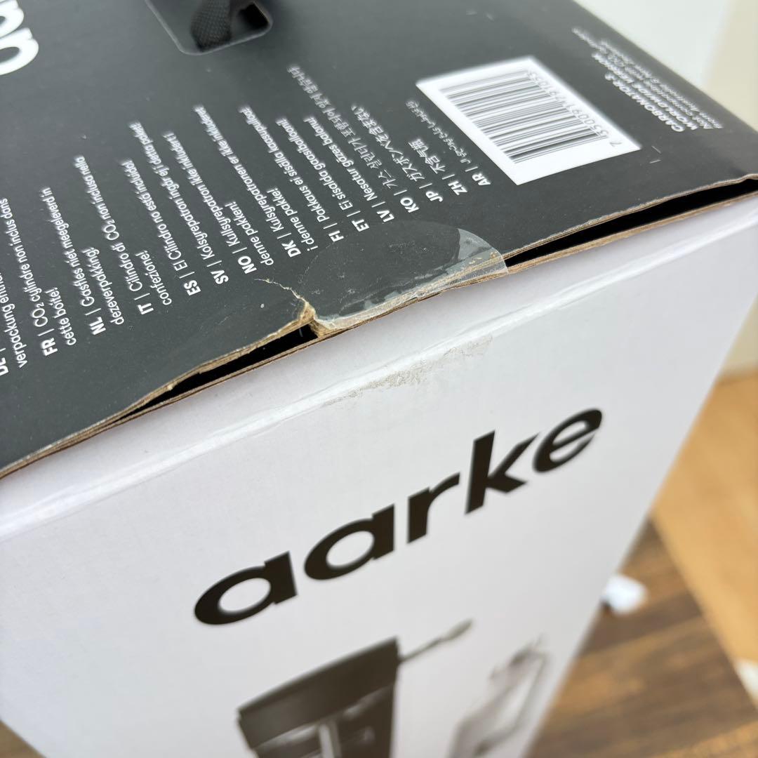 【新品】aarke Carbonator 3 炭酸水メーカー ブラック