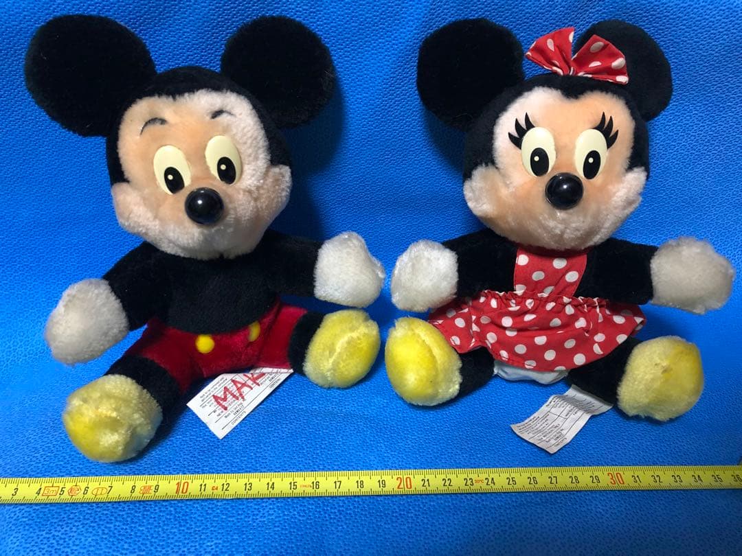 CANASA社 スリランカ製　レトロ　レア　昭和　ミッキー＆ミニー