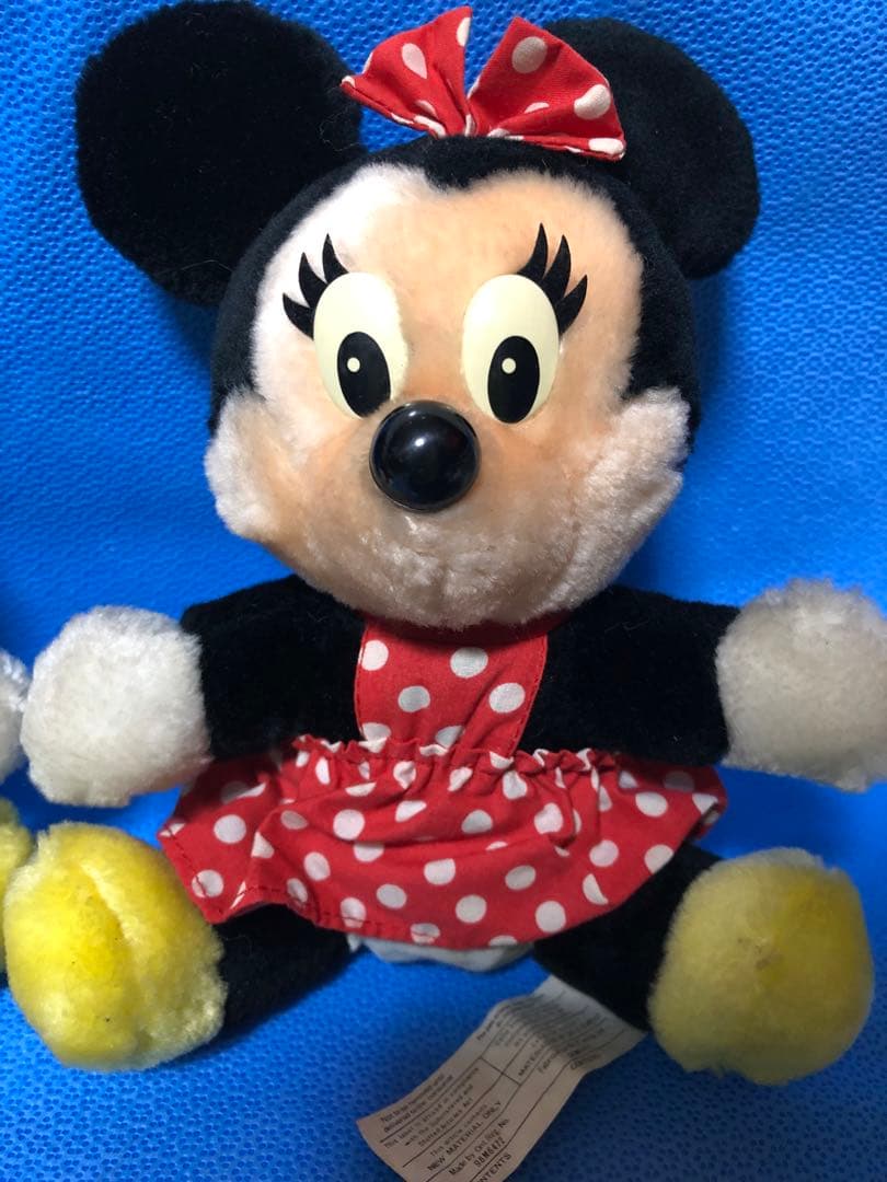 CANASA社 スリランカ製　レトロ　レア　昭和　ミッキー＆ミニー