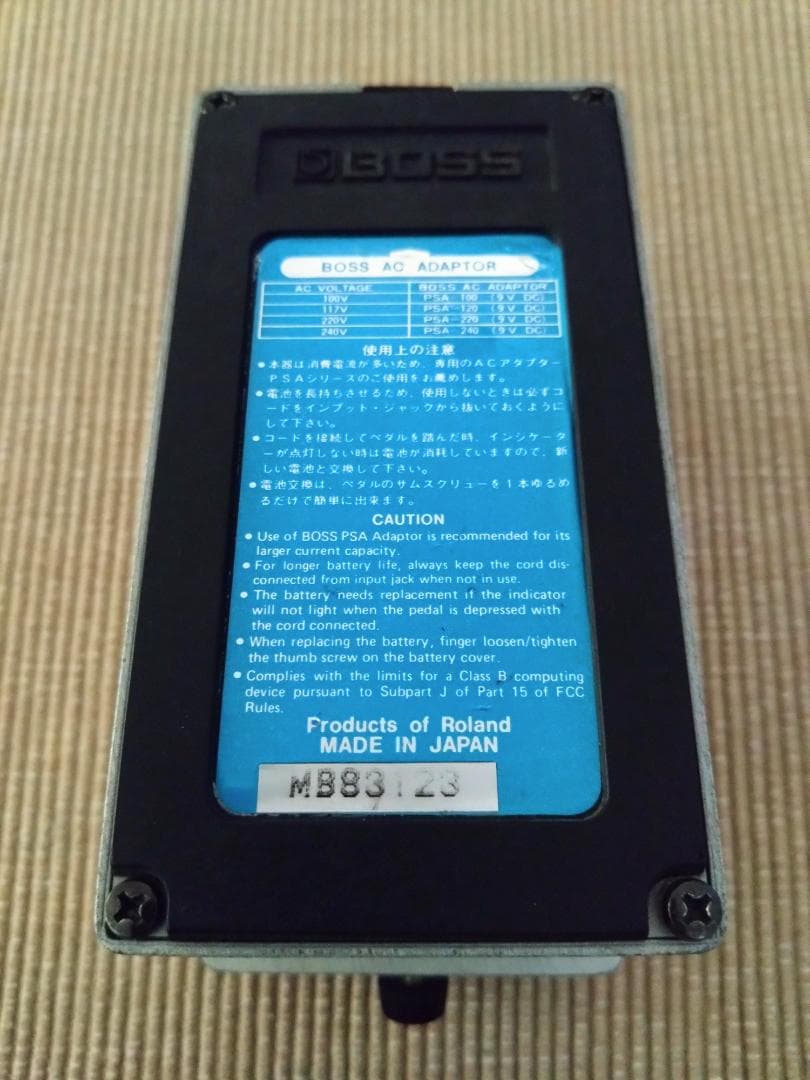 【日本製★初期型】BOSS DD-3 青ラベル デジタルディレイ