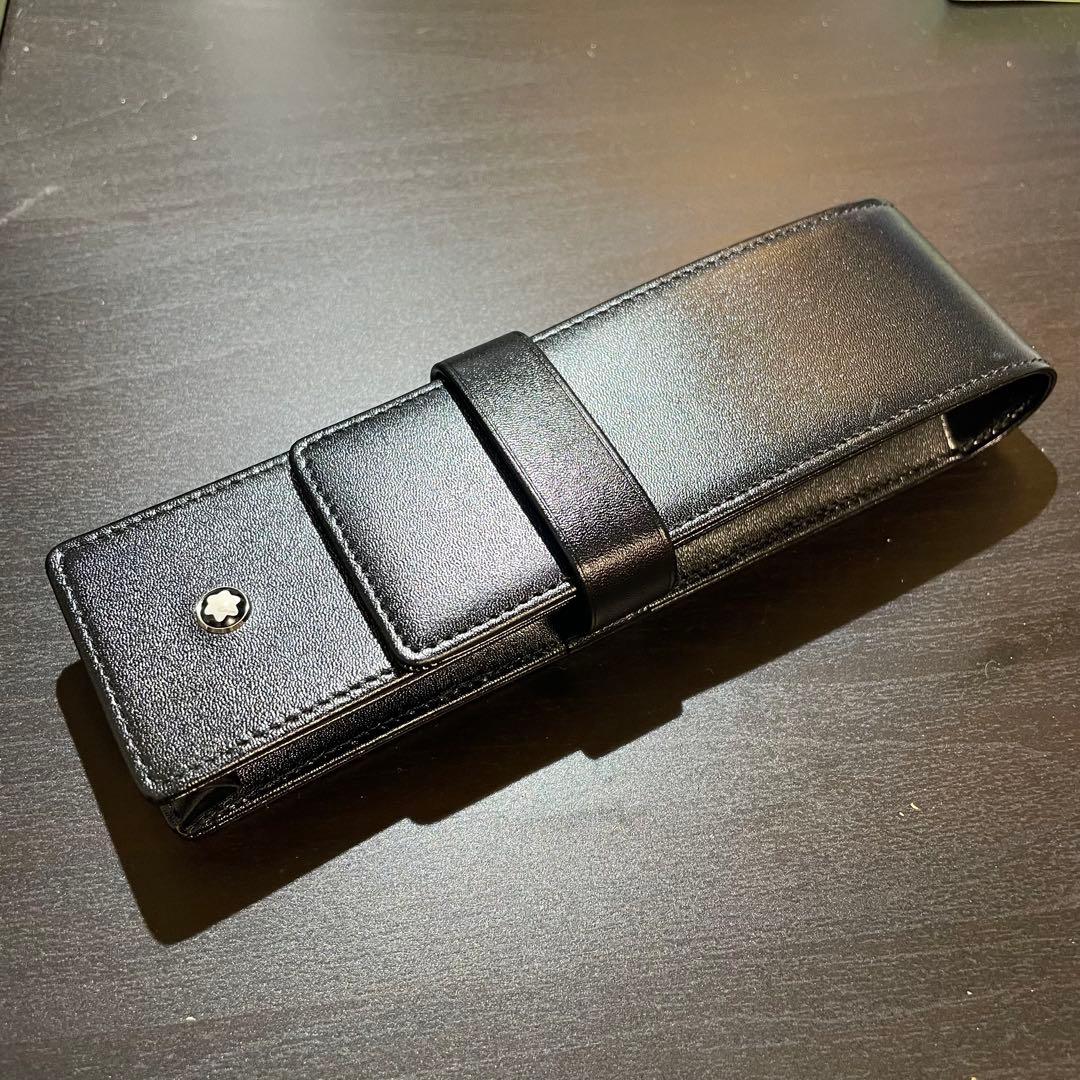 モンブラン MONTBLANC 2本差しペンケース 2本差し 30302