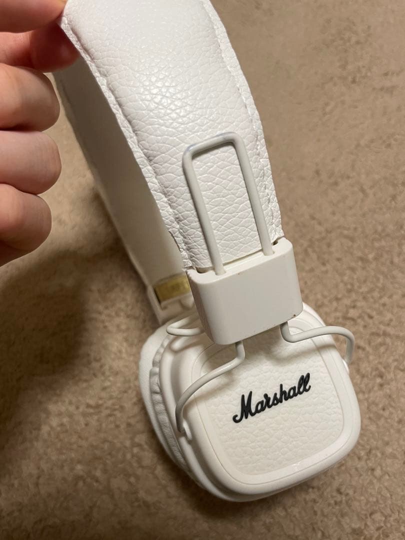 Marshall MajorⅡ ヘッドホン白ホワイト マーシャル ヘッドフォン