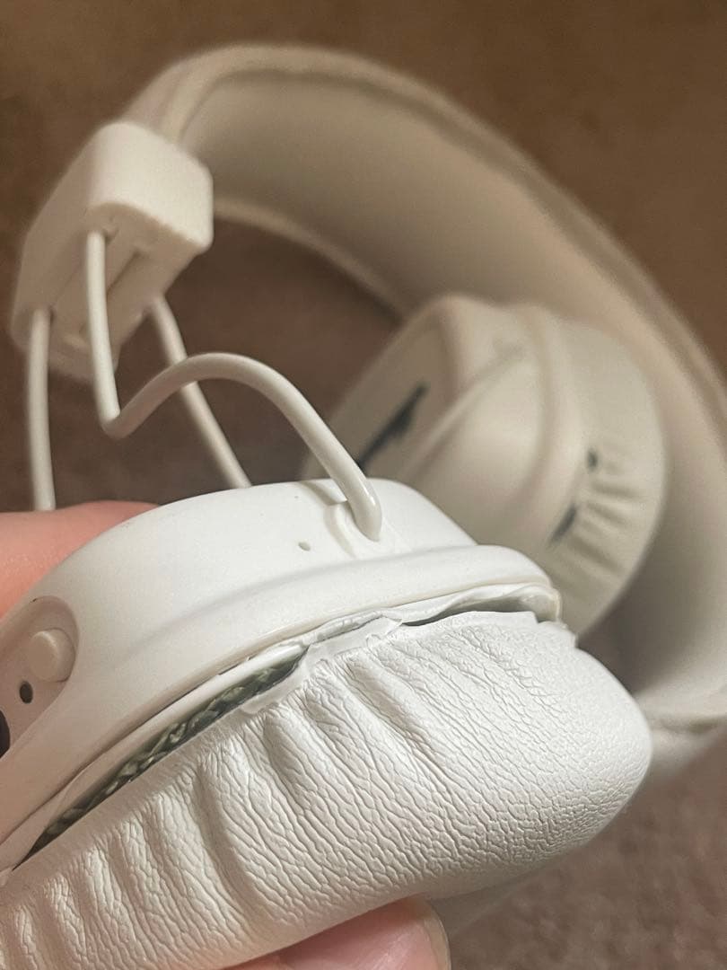 Marshall MajorⅡ ヘッドホン白ホワイト マーシャル ヘッドフォン