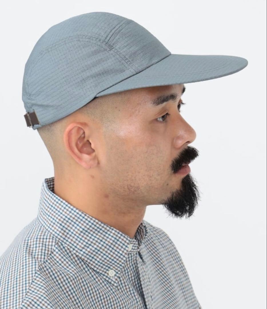 beamsplus ロングビル　グレー 5パネルキャップ