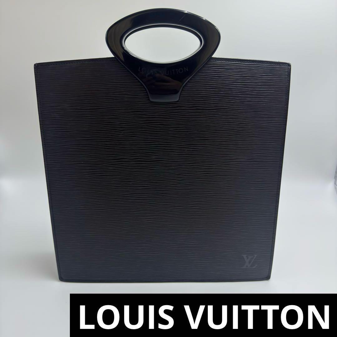 【極美品】　ルイヴィトン　エピ　オンブル　ハンドバッグ　ノワール　M52102