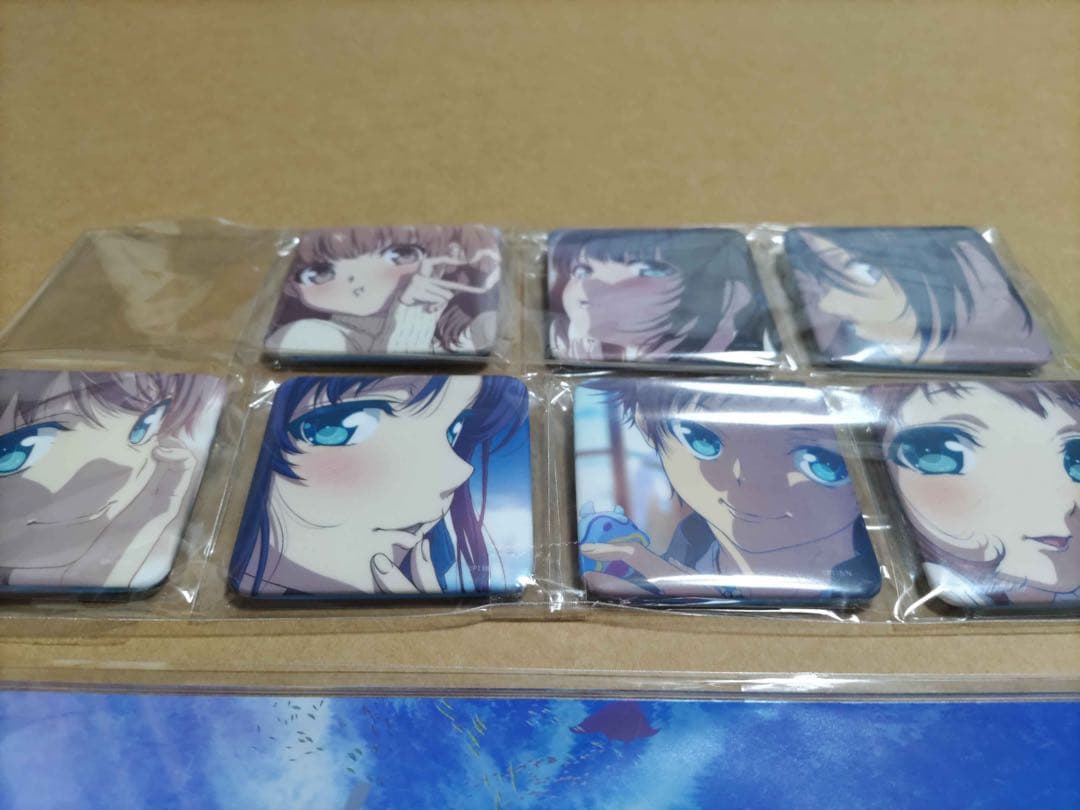 凪のあすから　熊野市 応援クラファン　缶バッジセット　アクリルスタンド