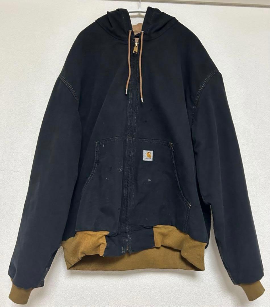 USA製 Carhartt アクティブジャケット 裏地メッシュ XL