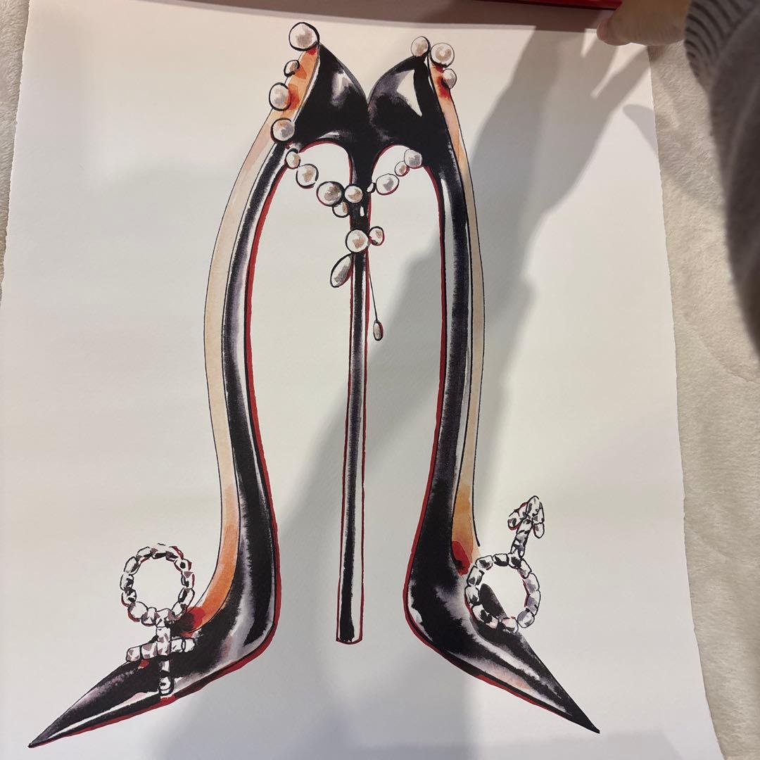 Christian Louboutin ハイヒール イラスト