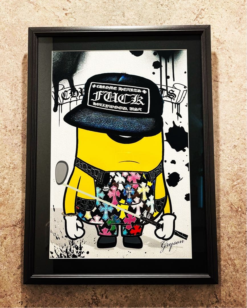 Grysonアート 2.5Lクロムハーツゴルフパロディオマージュアート