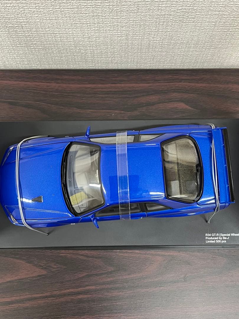 オートアート1/18 be-J世界限定500台 R34スカイラインGT-R