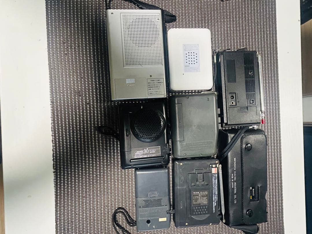カセットプレーヤー 5台セット3台のラジオ