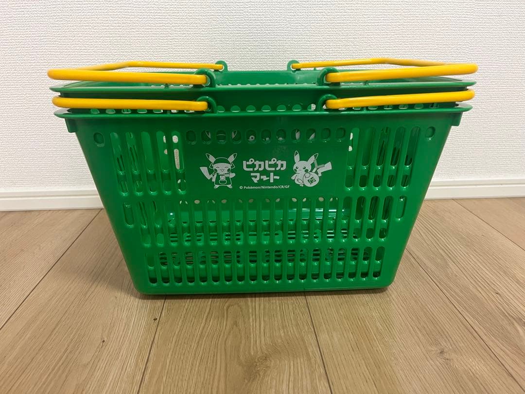 ポケモンセンター ピカピカマート バスケット かご ピカチュウ 2個セット