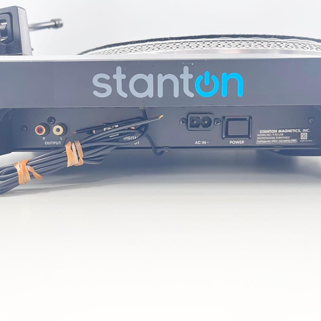 Stanton T.92 USB ターンテーブル 音出しOK 難あり