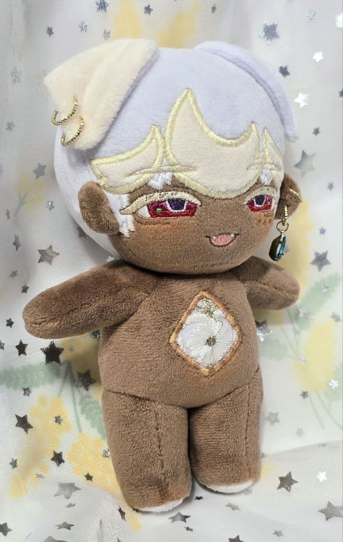 自作 無属性 ぬいぐるみ タン肌 にんまりわんこくん15cm