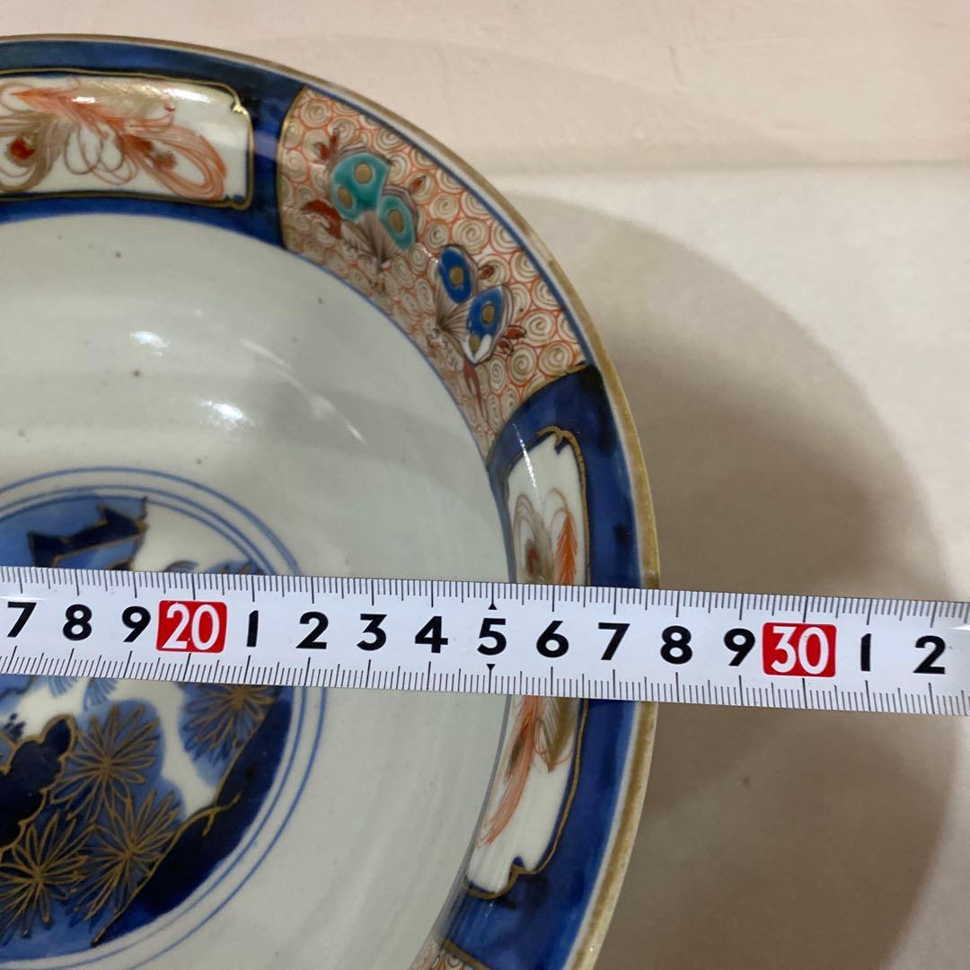 古伊万里　大鉢　骨董　アンティーク