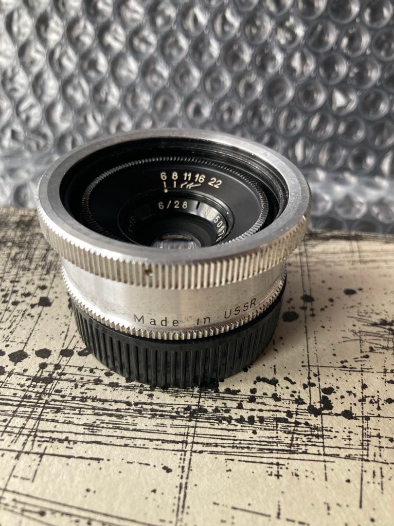 伝説のロシアン広角Orion-15 28mm f6 ライカ l39マウント