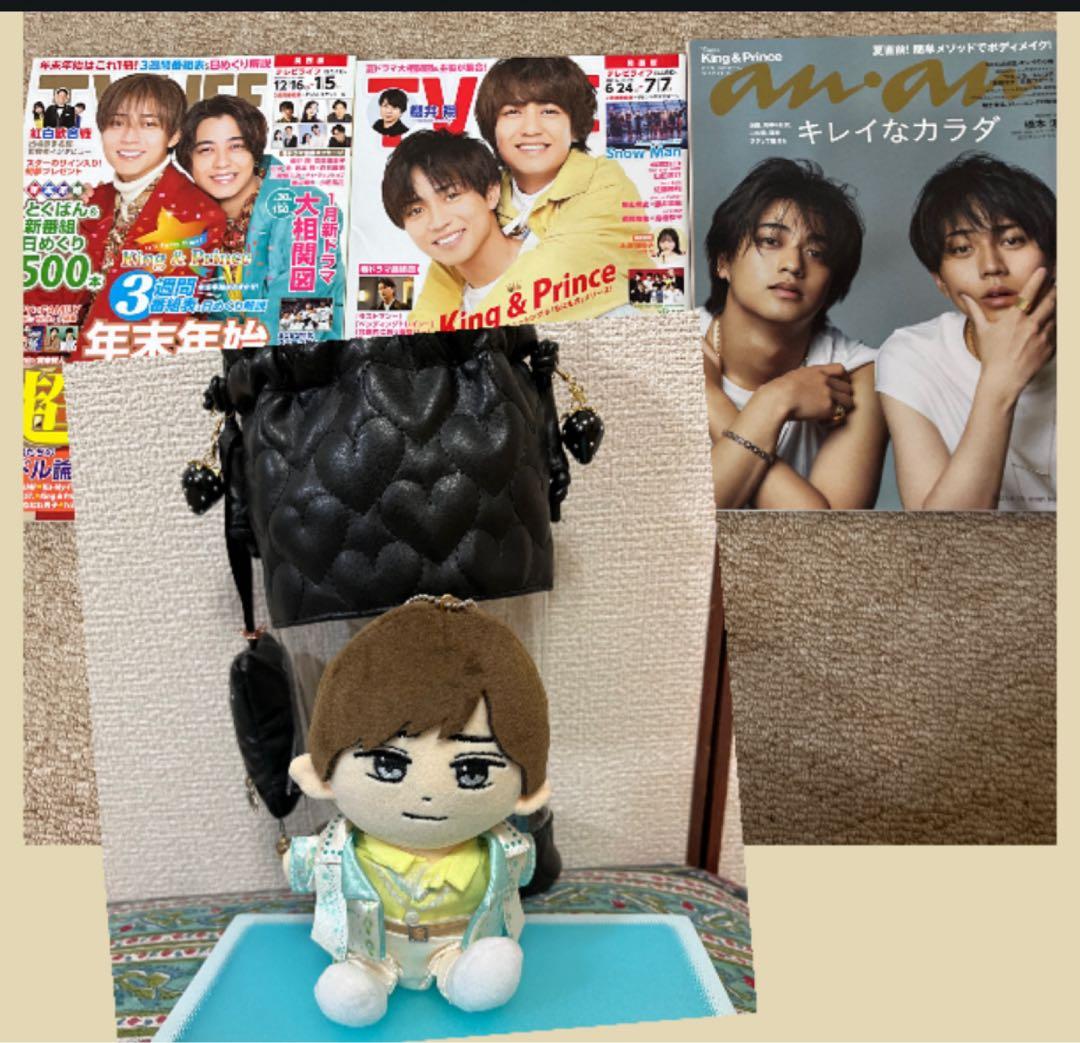 永瀬廉　キンプリ　CD DVD フォト　はぴぬい　うちわ　銀テ　リップ　ペンライ