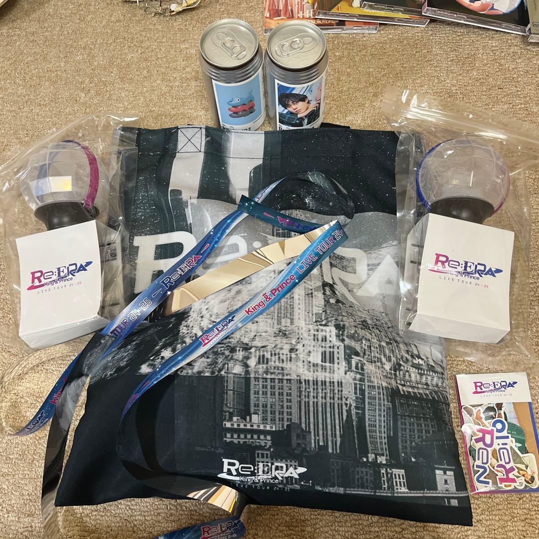 永瀬廉　キンプリ　CD DVD フォト　はぴぬい　うちわ　銀テ　リップ　ペンライ