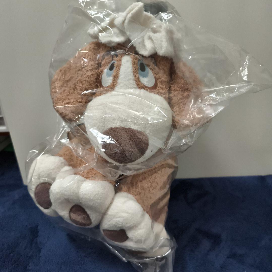 新品　ジェラートピケ　ピーター・パン　ナナ　ポケット付きクッション