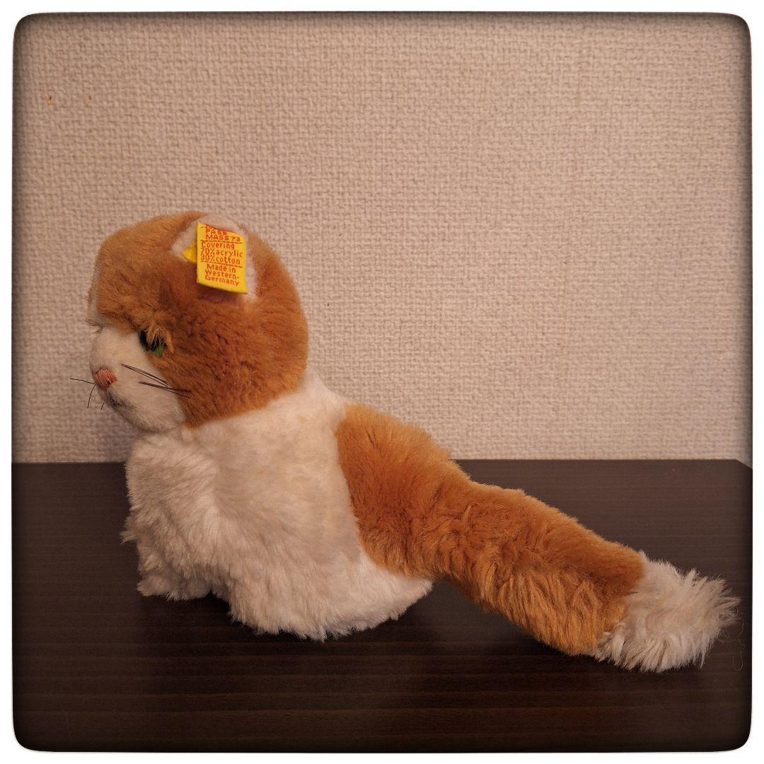 【ねこ Snuffy スナッフィー 12cm】ヴィンテージ シュタイフ