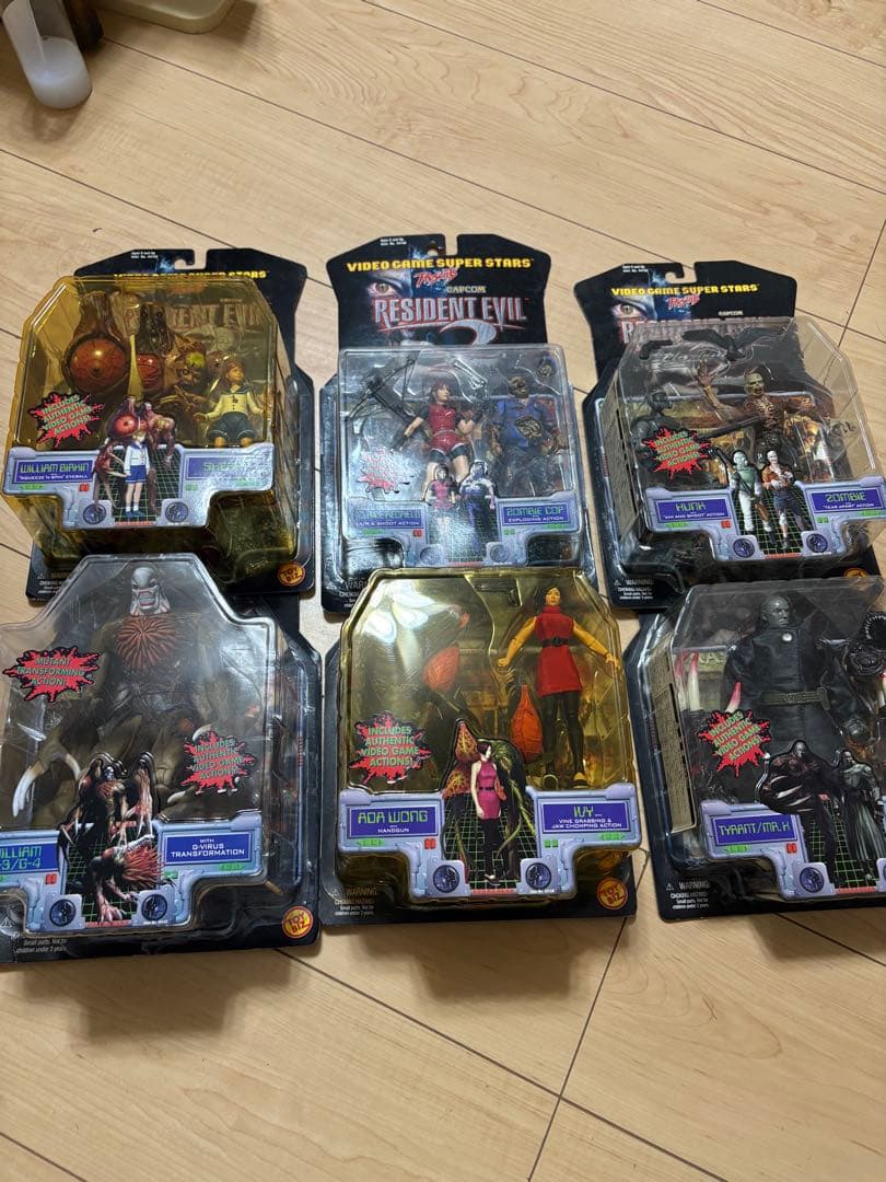 バイオハザード　2 フィギュア　6体セット　アクションフィギュア　未開封