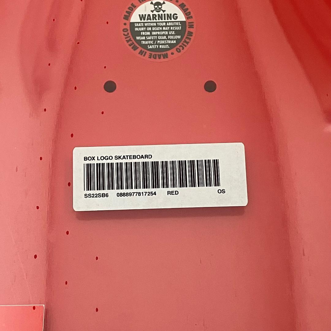 スケートボード PEKOSupreme Uncut Box Logo Skateboard