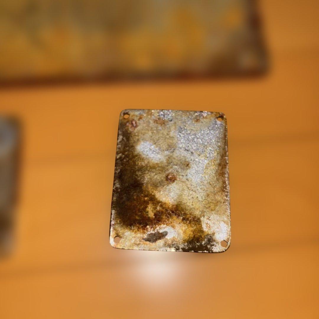 鉄道　製造銘板　三菱電機　三菱重工プレート　ED7539②